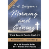 C.H. Spurgeon's Morning and Evening Word Search Puzzle Book #5 (6x9): September 1st to October 31st
