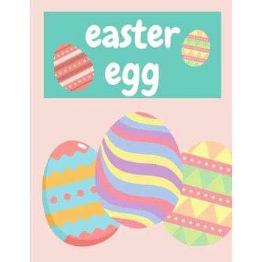 Easter Egg: Coloring Book For Children 4-8 age Beautiful And Relaxing