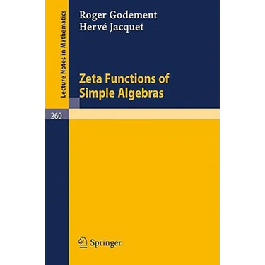 Zeta Functions of Simple Algebras