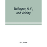 DeRuyter, N. Y., and vicinity