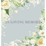 Condolence book for funeral (Hardcover): Memory book, comments book, condolence book for funeral, remembrance, celebration of life, in loving memory f