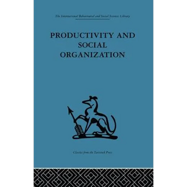 Productivity and Social Organization: The Ahmedabad Experiment: Technical Innovation, Work Organization and Management