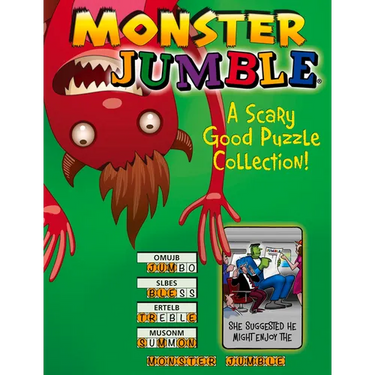 Monster Jumble(r): A Scary Good Puzzle Collection!