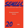 Semeia 20: Pronouncement Stories