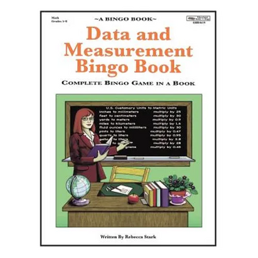 Data and Measurement Bingo Book: Complete Bingo Game In A Book