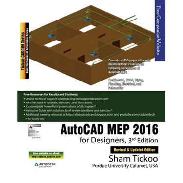 AutoCAD MEP 2016 for Designers, 3rd Edition