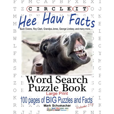 Circle It, Hee Haw Facts, Word Search, Puzzle Book