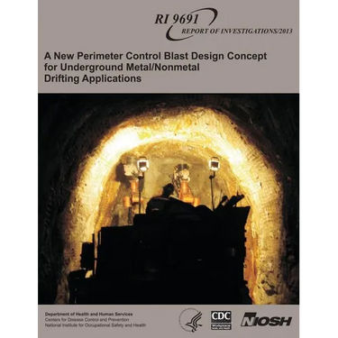 A New Perimeter Control Blast Design Concept for Underground Metal/Nonmetal Drifting Applications