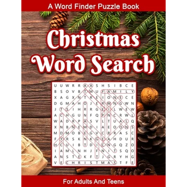 Christmas Word Search For Adults: A Word Seek Puzzle Book For Adults And Teens With Educational Holiday History
