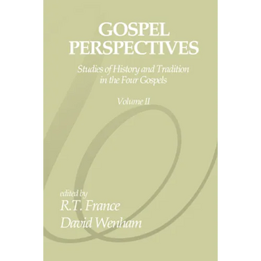 Gospel Perspectives, Volume 2