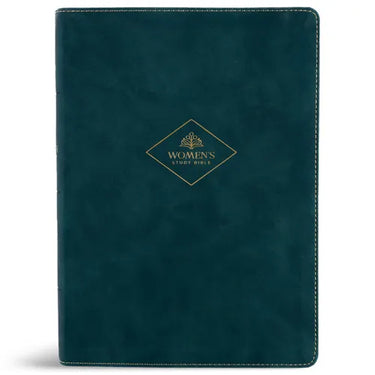 CSB Women's Study Bible, Peacock Leathertouch, Indexed
