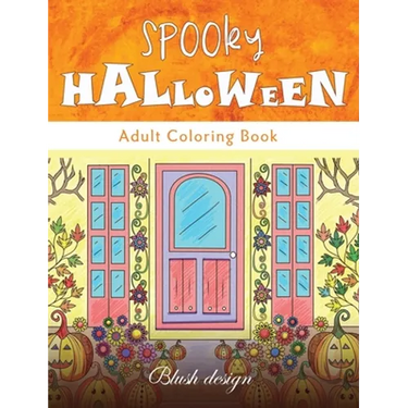 Spooky Halloween: Adult Coloring Book