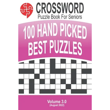 Crossword - 100 Puzzles for Seniors: Volume #3