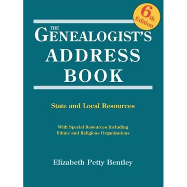 Genealogist's Address Book. 6th Edition