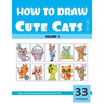 How to Draw Cute Cats for Kids - Volume 1