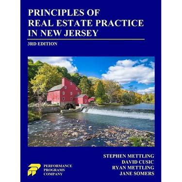 Principles of Real Estate Practice in New Jersey: 3rd Edition