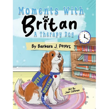 Moments with Britan, a Therapy Dog