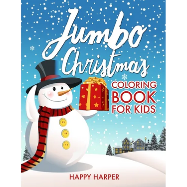 Jumbo Christmas Coloring Book