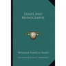Essays And Monographs