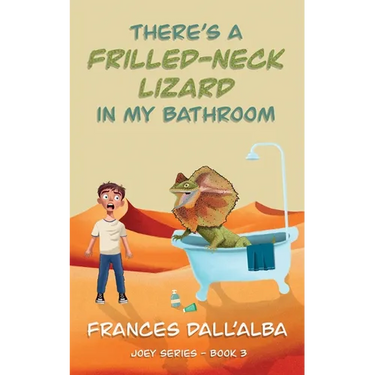 There's A Frilled-Neck Lizard In My Bathroom