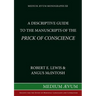 A Descriptive Guide to the Manuscripts of the Prick of Conscience