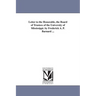 Letter to the Honorable, the Board of Trustees of the University of Mississippi. by Frederick A. P. Barnard ...