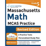 MCAS Test Prep: 5th Grade Math Practice Workbook and Full-length Online Assessments: Next Generation Massachusetts Comprehensive Assessment System Stu