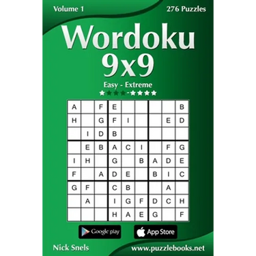 Wordoku 9x9 - Easy to Extreme - Volume 1 - 276 Puzzles