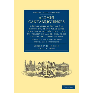 Alumni Cantabrigienses - Volume 2