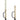 Metal Trumpet Taper Candle Holder (Set of 2)