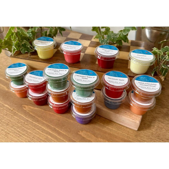 Tiki Beach Type Individual Wax Melt Cups by Front Porch Candles