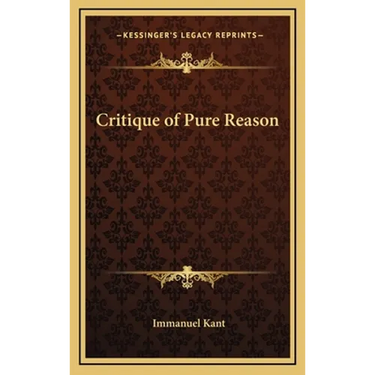 Critique of Pure Reason