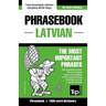 English-Latvian phrasebook & 1500-word dictionary