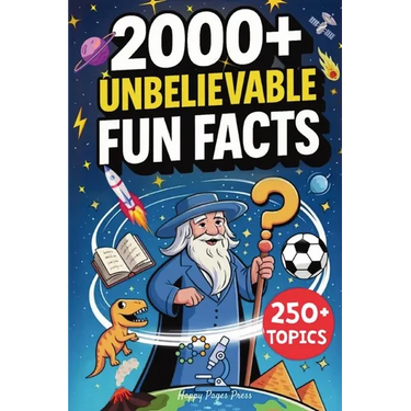 2000+ Unbelievable Fun Facts: A Collection of Never-Heard-Before but True Trivia on 250+ Topics Covering Science, History, Space, Sports & Everything