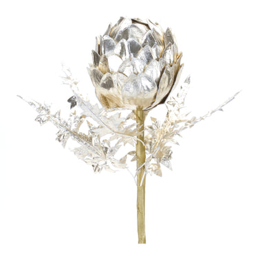Metallic Artichoke Stem (Set of 2)