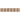 Beige Striped Ribbon (Set of 3)
