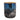 Irredescent Navy Glass Candle Holder