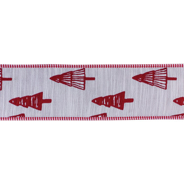 Traditional Holiday Tree Ribbon 4" x 5 yds.