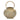 Distressed Punched Metal Lantern 7.5"D