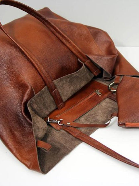 Split-Joint Tote Shoulder Bags Handbags by migunica