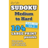 David Karn Sudoku - Medium to Hard Vol 2: 104 Puzzles, Travel Size, Large Print, 36 pt font size, 1 puzzle per page