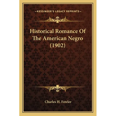 Historical Romance Of The American Negro (1902)