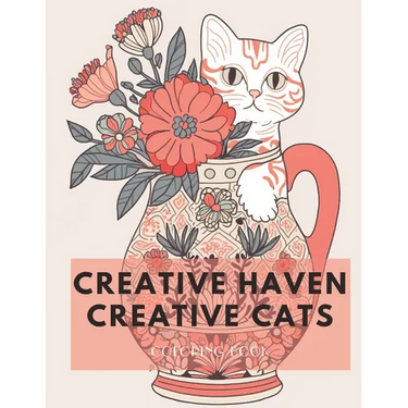 Creative Haven Creative Cats Coloring Book