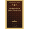The Last Letters Of Blessed Thomas More