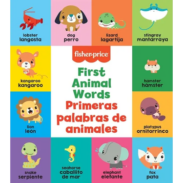 Fisher-Price: First Animal Words (Primeras Palabras de Animales)