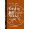 Maintaining Team Performance