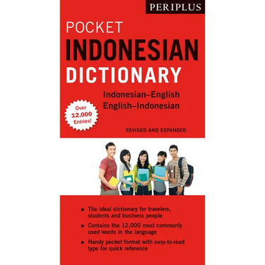 Periplus Pocket Indonesian Dictionary: Revised and Expanded (Over 12,000 Entries)