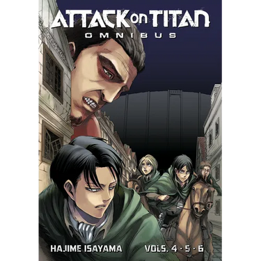 Attack on Titan Omnibus 2 (Vol. 4-6)