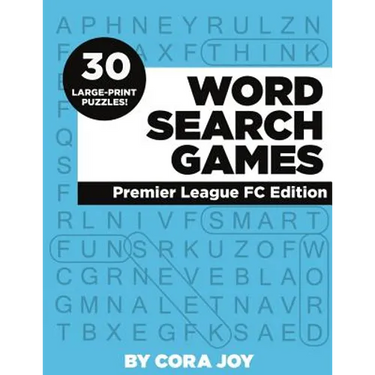 Word Search Games: 30 Large-Print Puzzles: Premier League FC Edition