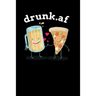 drunk.af: Inappropriate Housewarming Gift - Home Brewing Journal - Gift For Wine Lovers, Beer Drinkers & Gift For Cocktail Lover - Paperback Distillin